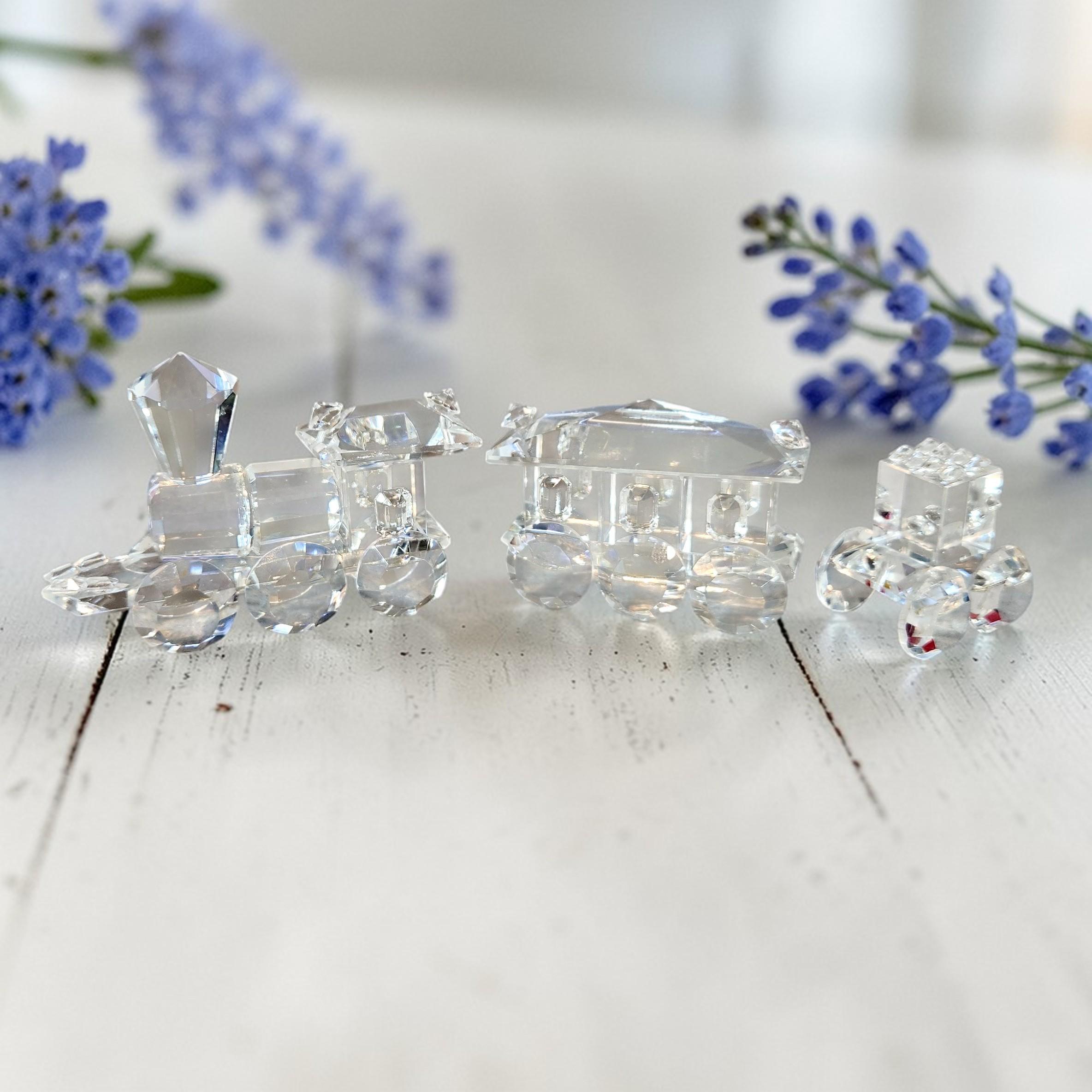 Swarovski Crystal Train - Etsy