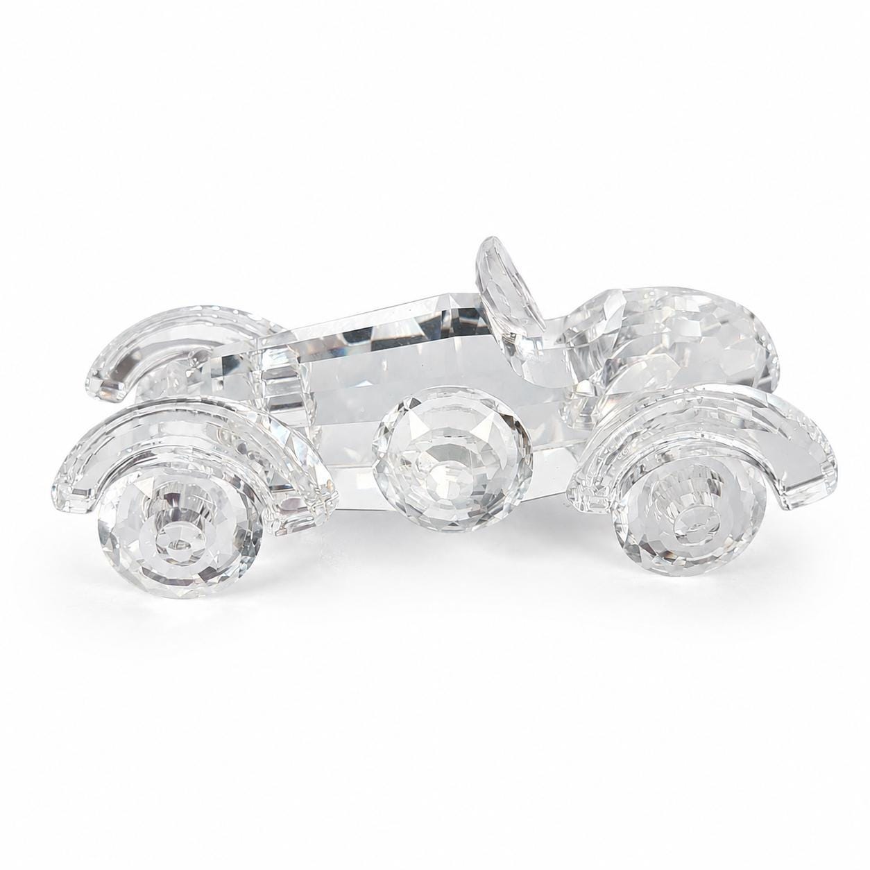 Vintage Swarovski Crystal Old Timer Car, Retired Ornament (repair