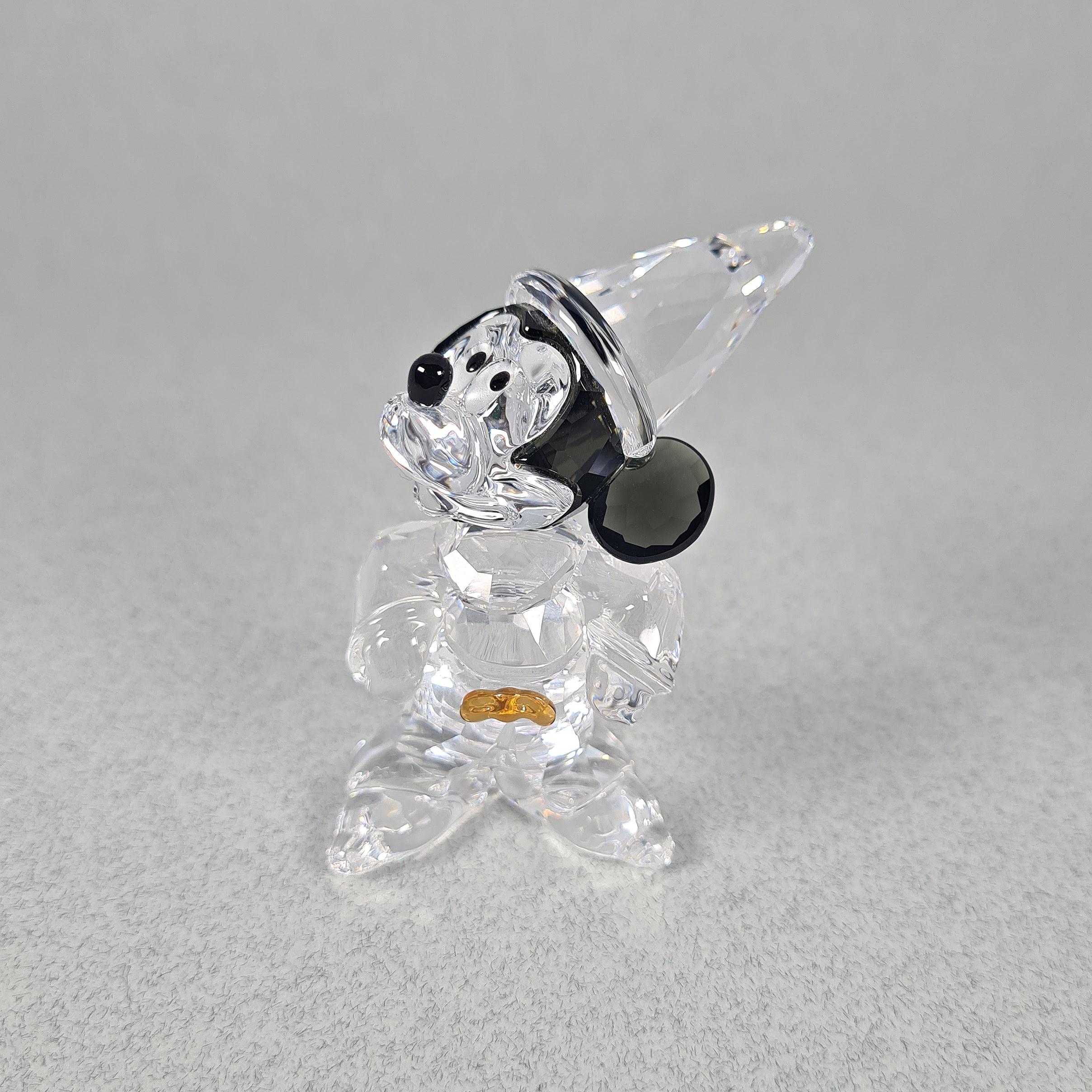 Swarovski Disney Sorcerer Mickey Figurine, Crystal Disney
