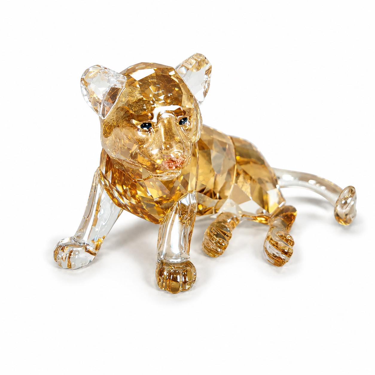 Swarovski Crystal Figurines Tiger - Etsy