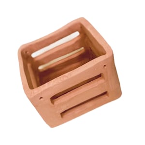 Terracotta Basket for Vandas and Cattleyas with holes to hang it up