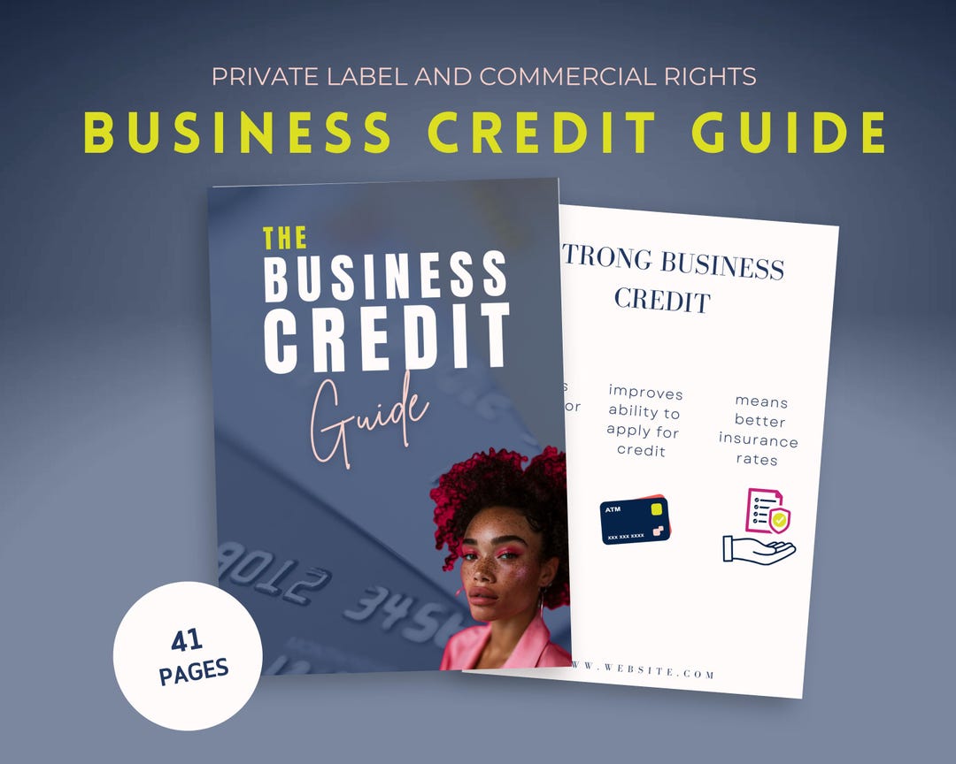 Business Credit Guide: Startup & Entrepreneur Funding (digital Download ...