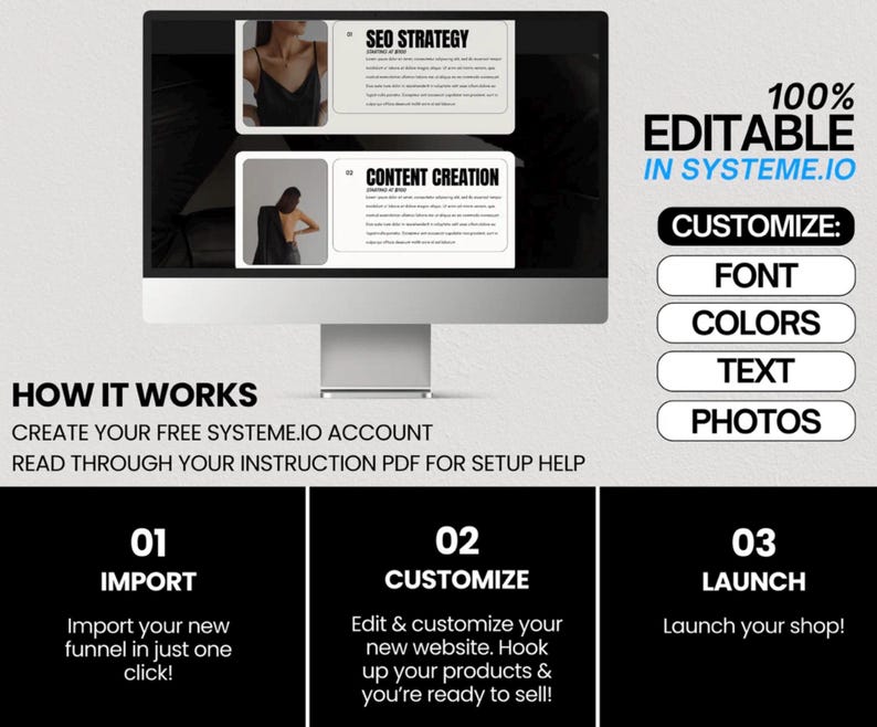 Close-up of the lead magnet opt-in page in the Minimal CEO Podcast Funnel