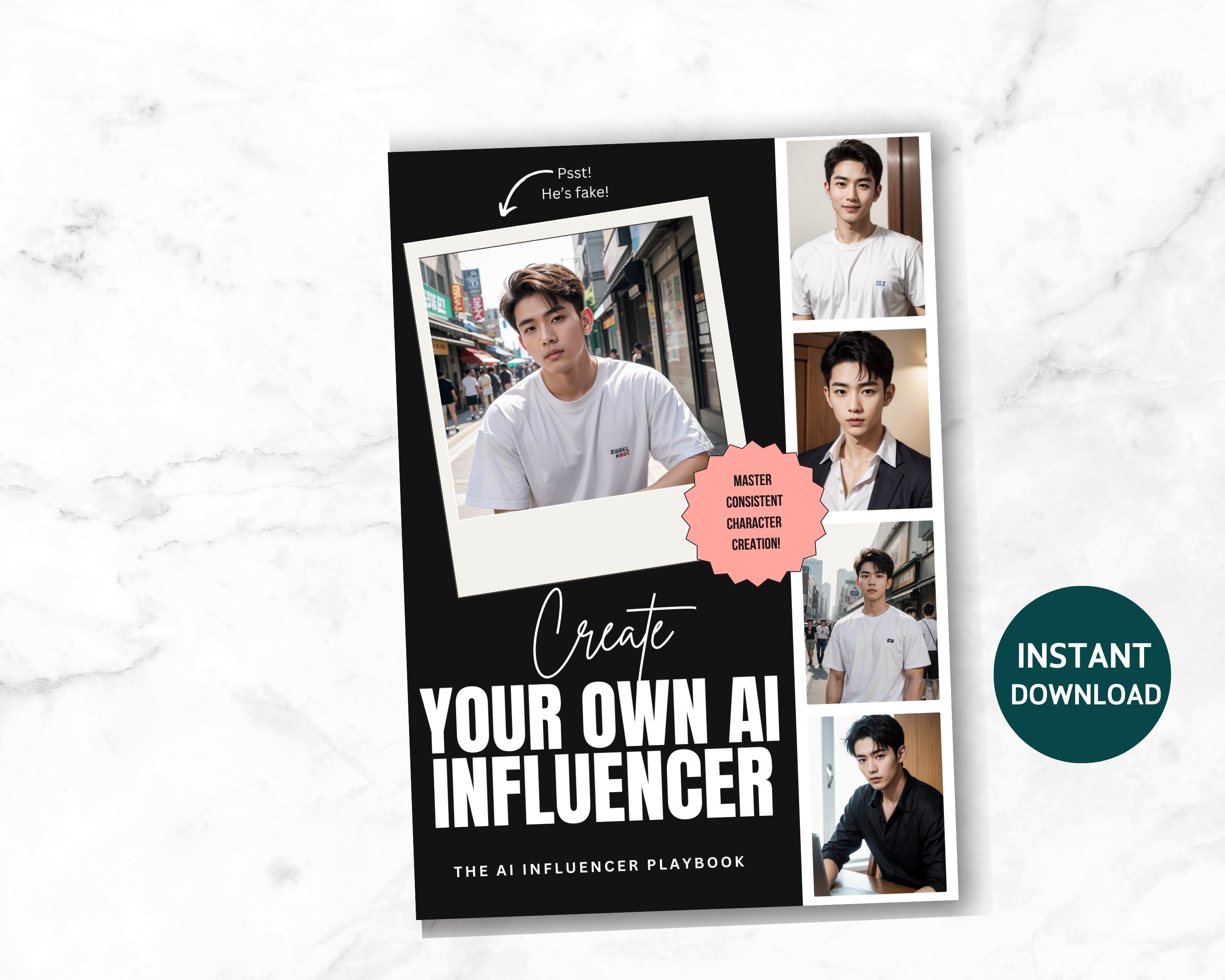 AI Influencer Guide | Monetize AI | Chat GPT | Midjourney - Etsy