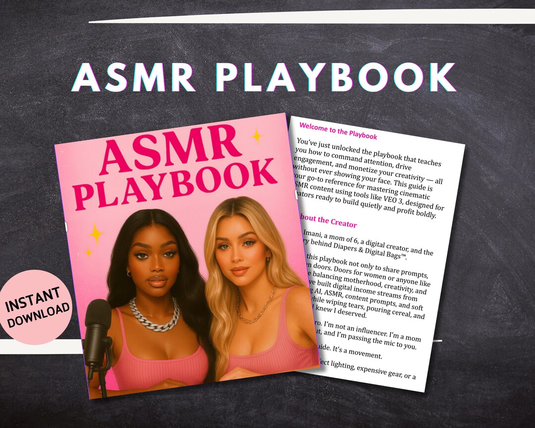 Marcus Asmr Worksheets.pdf Faceless ASMR Video Ideas Playbook: Luxe Content, Tiktok Reels, MRR ...