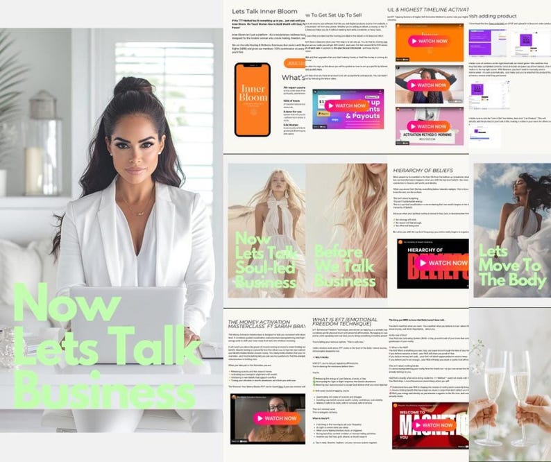 Example of a subliminal audio from the Feminine Wealth Starter Kit