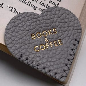 Leather Bookmarks Handmade Personalized Gift Reading Accessories Book Lover Gift Teacher Gift Minimalist Style Custom Engraved Bookmark