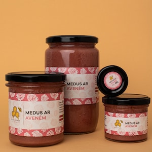 Organic Raspberry Honey – Smooth, Creamy Raw Honey, Multiple Sizes