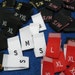 50 Custom Woven Size labels - Clothing Labels - Sewing Tags - Choose Your Own Colors and Fonts