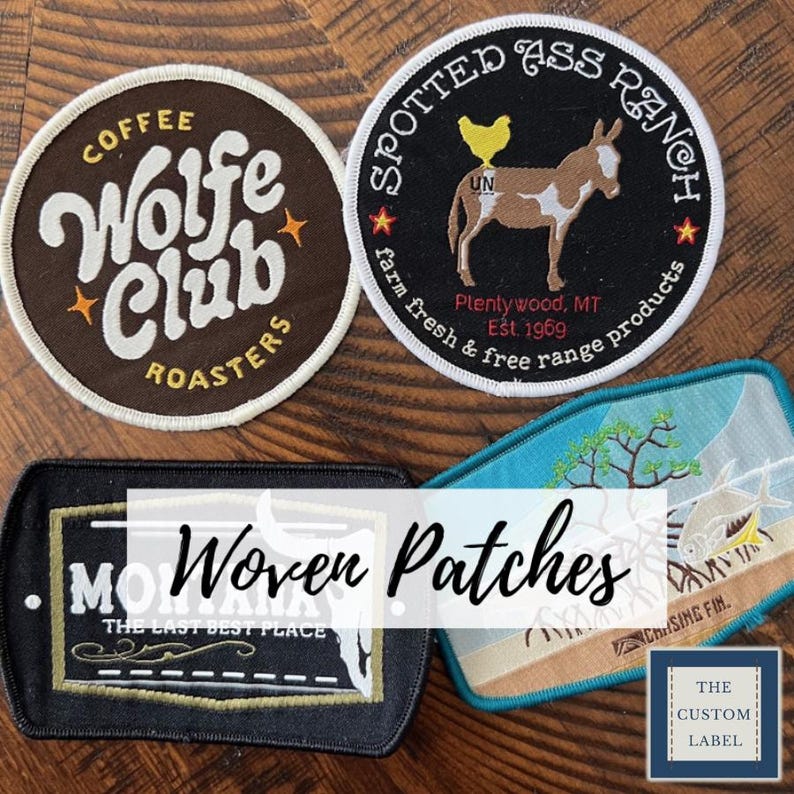Custom Patches - Woven - Sew On, Iron On, Self Adhesive, Velcro© - Made in the USA Company image 5