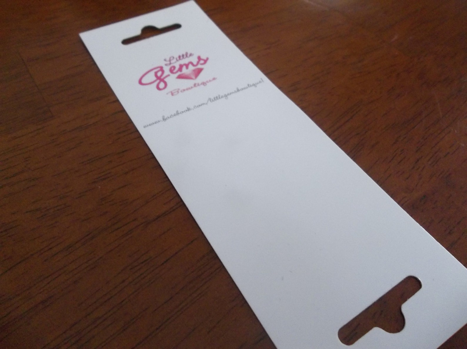 100 Custom Printed Accessory Cards Jewelry Display Cards Etsy