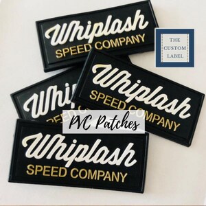 Custom PVC Patches - Rubber Patch - Up to 3 Colors - Made in USA Company