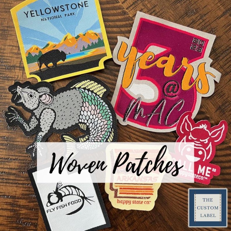 Custom Patches - Woven - Sew On, Iron On, Self Adhesive, Velcro© - Made in the USA Company image 3