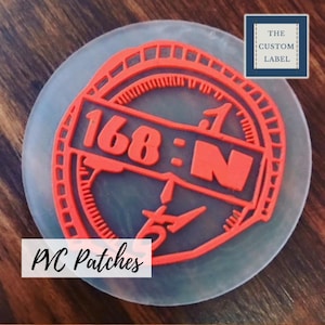 Custom PVC Patches - Rubber Patch - Up to 3 Colors - Made in USA Company