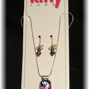 200 Custom Printed Jewelry Display Cards - Necklace/Earring Set Display Cards - Professionally offset printed - Super Thick 15pt Cardstock