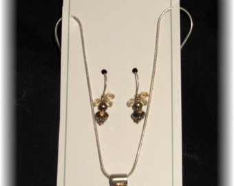 200 Custom Printed Jewelry Display Cards - Necklace/Earring Set Display Cards - Professionally offset printed - Super Thick 15pt Cardstock