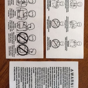 Labels For Astm 100 4