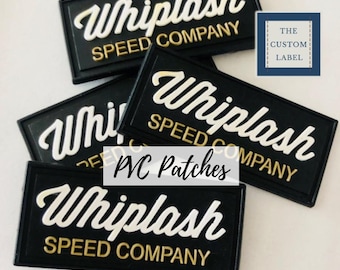 Custom PVC Patches - Rubber Patch - Up to 3 Colors - Made in USA Company