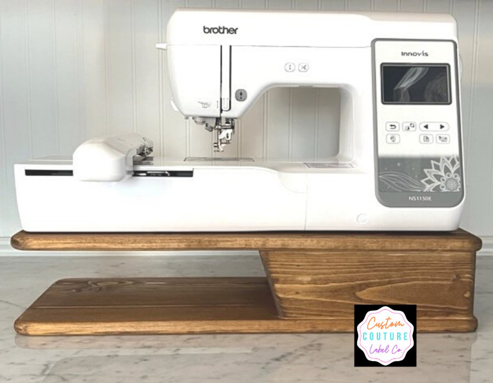 Embroidery or Sewing Machine Riser With Drawer Free Arm Etsy