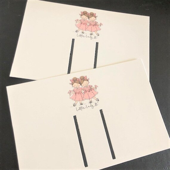 50 Custom Printed Hairbow Cards 5 X 7 Barrette Etsy