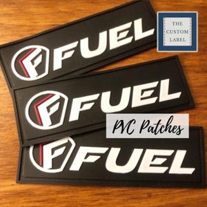 Custom PVC Patches - Rubber Patch - Up to 3 Colors - Made in USA Company