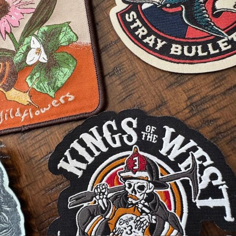 Custom Patches - Woven - Sew On, Iron On, Self Adhesive, Velcro© - Made in the USA Company image 14