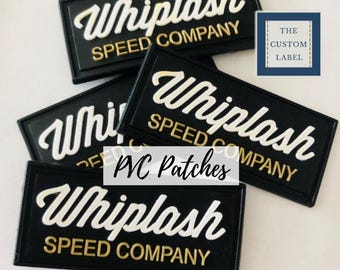 Custom PVC Patches - Rubber Patch - Up to 3 Colors - Made in USA Company