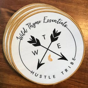 Oversized Patch - ONE Custom Patch - Up to 10&quot; x 10&quot; - Your own artwork - Up to 10 Colors - A USA Company - Single Woven OR Printed Patch