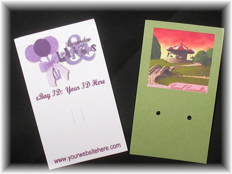 100 Jewelry Display Cards or Single Hair Clip Barrette Etsy