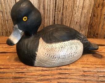 Ringnecked decoy by Bill Veasey