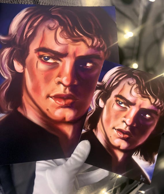 Anakin Skywalker | Original Digital Art Print