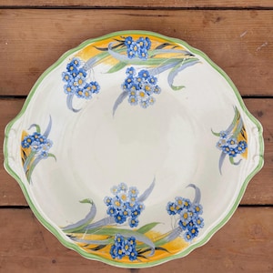 A rare vintage Grindley Creampetal platter.