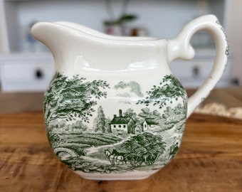 VIntage Staffordshire small cream jug.