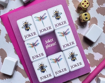 Signature Edition - MahJongg "Joker, please!" Greeting Card