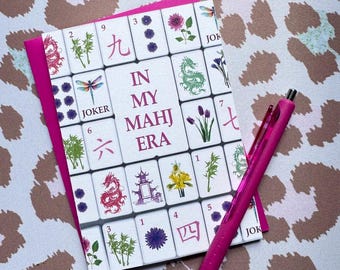Signature Edtion - MahJongg "In My Mahj Era" Card