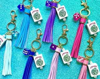 MahJongg Bag Charm & Key Chain