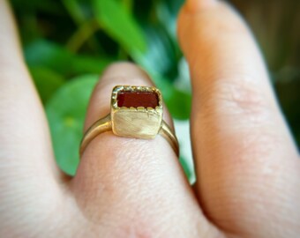 Ruby Crown Ring