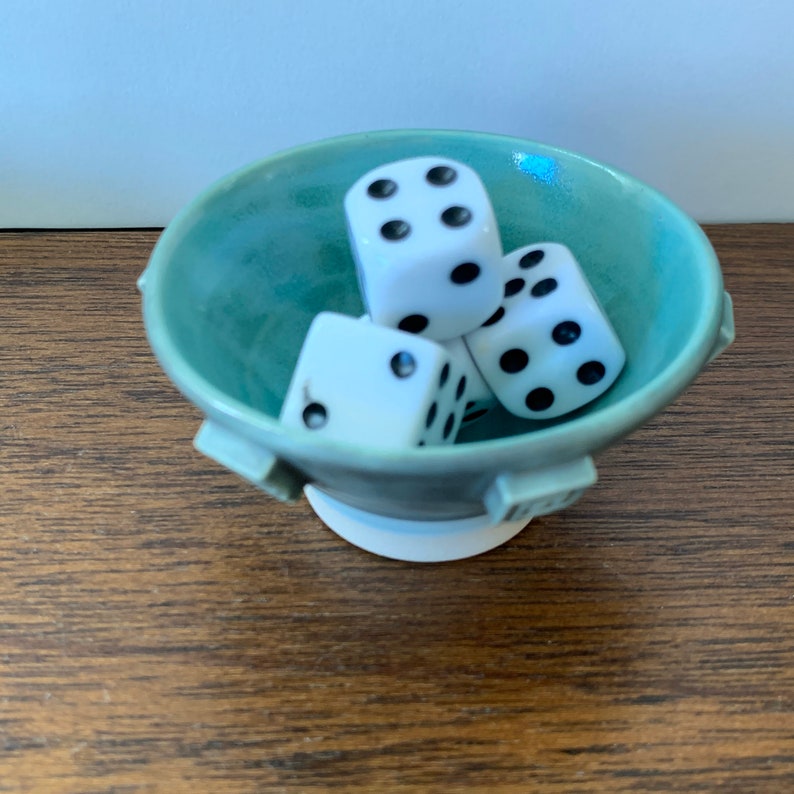 condiments jewelry Studded Stoneware Bowl for spices desk accessory