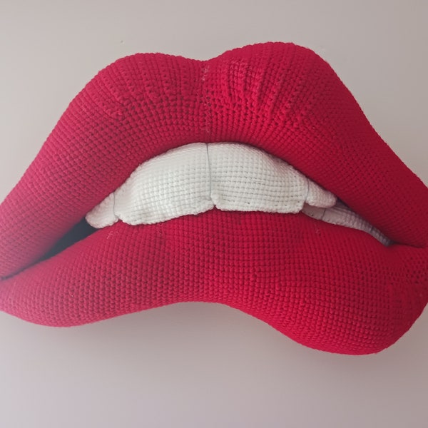 Rocky horror Lip Pattern Print Backpack main image 0