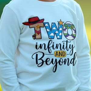 Two Infinity and Beyond Svg Layered File, High Resolution SVG, PNG Toy Story Clipart Files, Digital Cricut Cut File