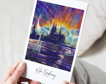 Köln Epiphany (day) - A5 print 250g/m2