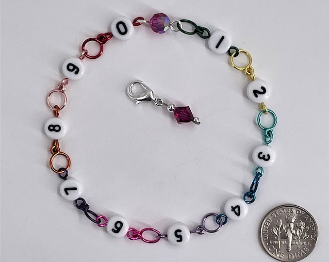 Stitch Marker Row Counter for Sock Knitters Item No. 1372 Etsy