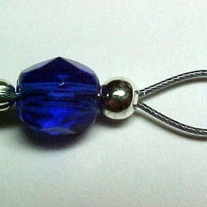 Cobalt Blue Stitch Markers US 10 Item No. 450 image 2