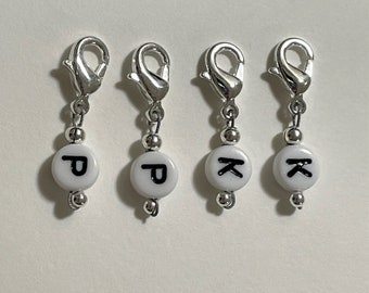 Multi-Purpose Removable Lettered Stitch Markers - Item No. 866