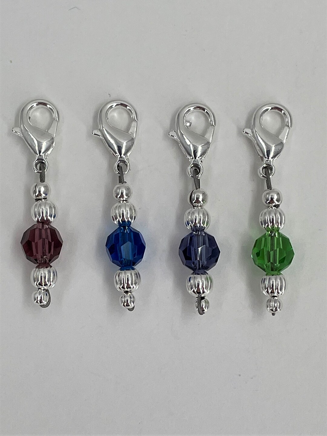 Crystal Removable Lobster Claw Stitch Markers Item No. 1282 Etsy