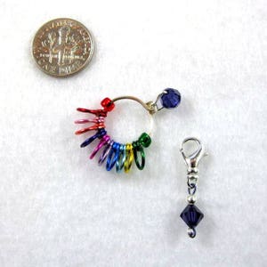 Rainbow 110 Row Counter - Select Your Own Color - For Small Needles - Item No. 940