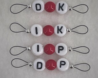 Multi-Purpose Increase Decrease Stitch Markers for Knitting - US 5 - Item No. 1383