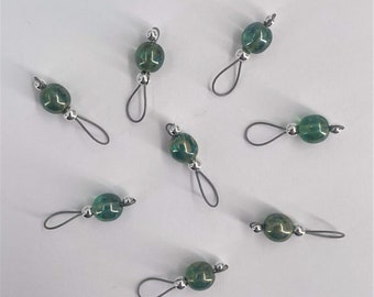 Sock Knitters Stitch Markers Czech Water Lily Beads - Item No. 1368