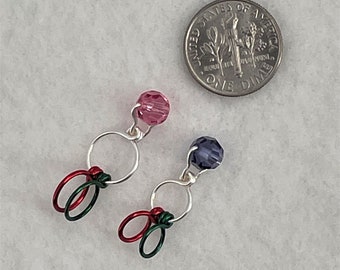 Increase Decrease Knitting Stitch Marker Set - Sizes US 8 and US 10 1/2 - Item Number 1346