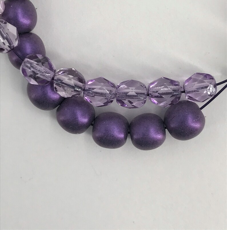 Positively Purple II Abacus Row Counter Bracelet With or Without Extender Item No. 1261 image 3